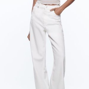 Brand new Zara white jeans